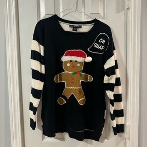 “Oh Snap” Ugly Christmas Sweater, Size M